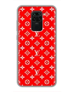 Чехол для Xiaomi Redmi Note 9 с картинкой «Яркий паттерн LV»