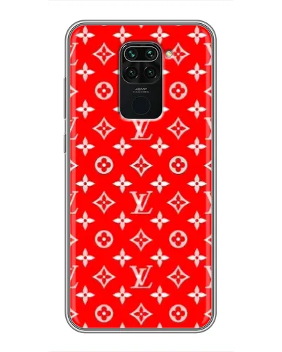 Чехол для Xiaomi Redmi Note 9 с картинкой «Яркий паттерн LV»