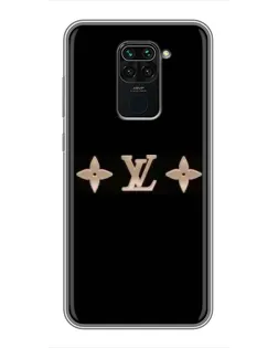 Чехол для Xiaomi Redmi Note 9 с картинкой «Louis Vuitton — минимализм»