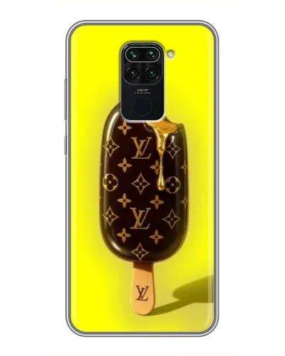 Чехол для Xiaomi Redmi Note 9 с картинкой «Мороженое от LV»