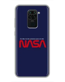 Чехол для Xiaomi Redmi Note 9 с картинкой «NASA — глубокий космос»