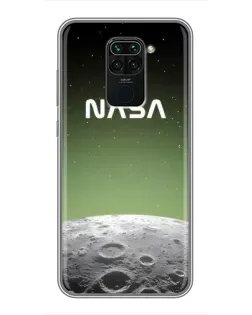 Чехол для Xiaomi Redmi Note 9 с картинкой «NASA — лунный градиент»