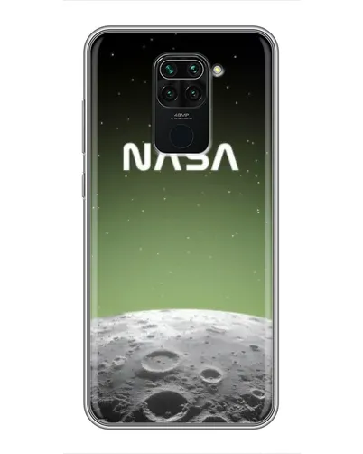 Чехол для Xiaomi Redmi Note 9 с картинкой «NASA — лунный градиент»
