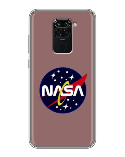 Чехол для Xiaomi Redmi Note 9 с картинкой «NASA — ретро космос»