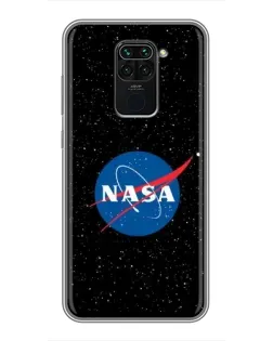 Чехол для Xiaomi Redmi Note 9 с картинкой «NASA — звездное небо»