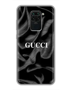 Чехол для Xiaomi Redmi Note 9 с картинкой «Gucci — шелковые волны» Чехол для Xiaomi Redmi Note 9 с картинкой «Gucci — шелковые волны»