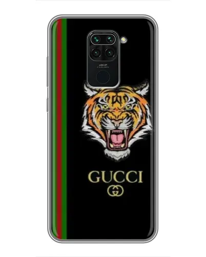 Чехол для Xiaomi Redmi Note 9 с картинкой «Тигр Gucci»