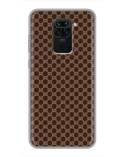 Чохол для Xiaomi Redmi Note 9 з картинкою «Gucci — шоколадна сітка» Чохол для Xiaomi Redmi Note 9 з картинкою «Gucci — шоколадна сітка»