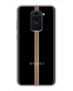 Чохол для Xiaomi Redmi Note 9 з картинкою «Gucci — строга лінія»