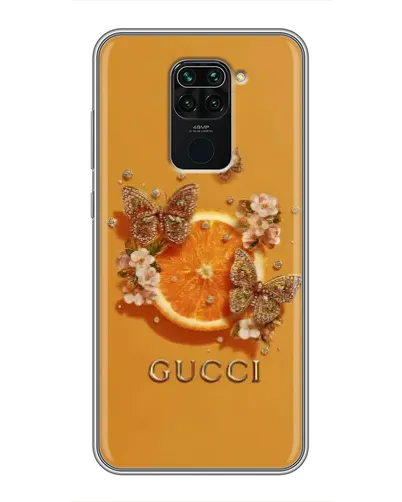 Чохол для Xiaomi Redmi Note 9 з картинкою «Gucci — золоті метелики» Чохол для Xiaomi Redmi Note 9 з картинкою «Gucci — золоті метелики»