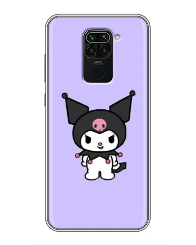Чехол для Xiaomi Redmi Note 9 с картинкой «Kuromi — нежный фиолетовый»