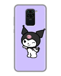 Чехол для Xiaomi Redmi Note 9 с картинкой «Классическая Kuromi»