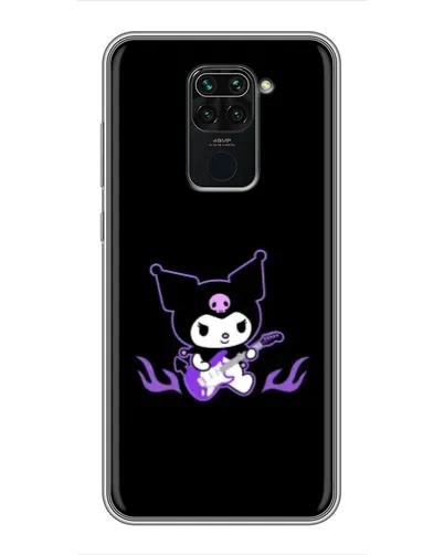 Чехол для Xiaomi Redmi Note 9 с картинкой «Электрическая Kuromi»