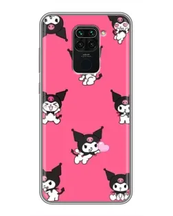 Чехол для Xiaomi Redmi Note 9 с картинкой «Паттерн с Куроми»