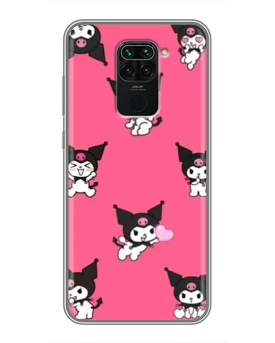 Чехол для Xiaomi Redmi Note 9 с картинкой «Паттерн с Куроми»