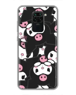 Чехол для Xiaomi Redmi Note 9 с картинкой «Kuromi с сердечком»