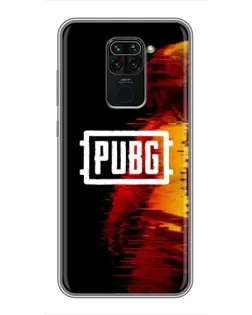 Чехол для Xiaomi Redmi Note 9 с картинкой «Яркий логотип PUBG» Чехол для Xiaomi Redmi Note 9 с картинкой «Яркий логотип PUBG»