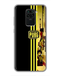 Чохол для Xiaomi Redmi Note 9 з картинкою «PUBG — камуфляжний шолом»