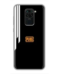 Чохол для Xiaomi Redmi Note 9 з картинкою «PUBG — вертикальні лінії»