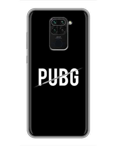 Чехол для Xiaomi Redmi Note 9 с картинкой «PUBG — белый логотип» Чехол для Xiaomi Redmi Note 9 с картинкой «PUBG — белый логотип»