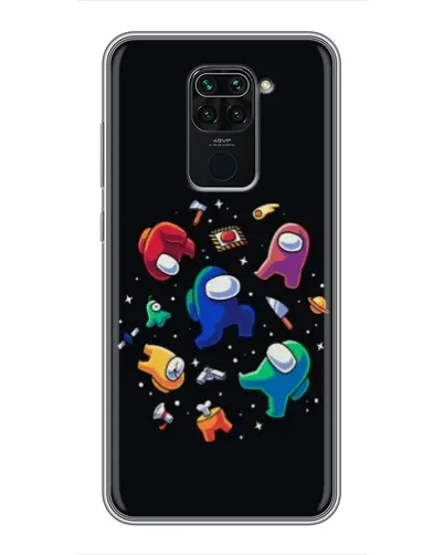 Чехол для Xiaomi Redmi Note 9 с картинкой «Among Us космос» Чехол для Xiaomi Redmi Note 9 с картинкой «Among Us космос»