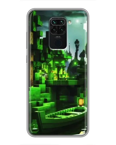 Чехол для Xiaomi Redmi Note 9 с картинкой «Minecraft лесной пейзаж» Чехол для Xiaomi Redmi Note 9 с картинкой «Minecraft лесной пейзаж»
