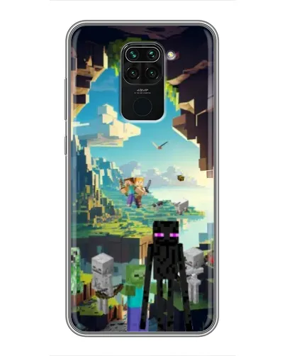 Чехол для Xiaomi Redmi Note 9 с картинкой «Эндермен в лесу» Чехол для Xiaomi Redmi Note 9 с картинкой «Эндермен в лесу»