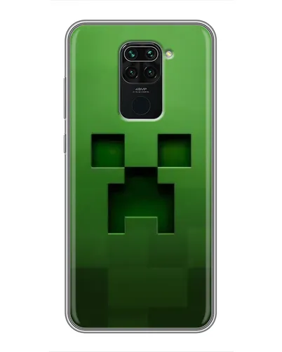 Чехол для Xiaomi Redmi Note 9 с картинкой «Крипер микро-дизайн» Чехол для Xiaomi Redmi Note 9 с картинкой «Крипер микро-дизайн»