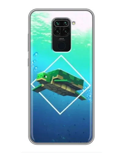 Чехол для Xiaomi Redmi Note 9 с картинкой «Черепаха Minecraft» Чехол для Xiaomi Redmi Note 9 с картинкой «Черепаха Minecraft»