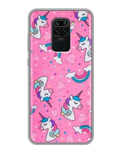 Чохол для Xiaomi Redmi Note 9 з картинкою «Unicorn паттерн рожевий» Чохол для Xiaomi Redmi Note 9 з картинкою «Unicorn паттерн рожевий»