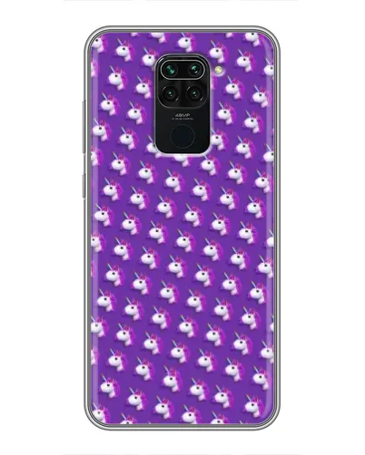 Чохол для Xiaomi Redmi Note 9 з картинкою «Єдинороги на фіолетовому» Чохол для Xiaomi Redmi Note 9 з картинкою «Єдинороги на фіолетовому»