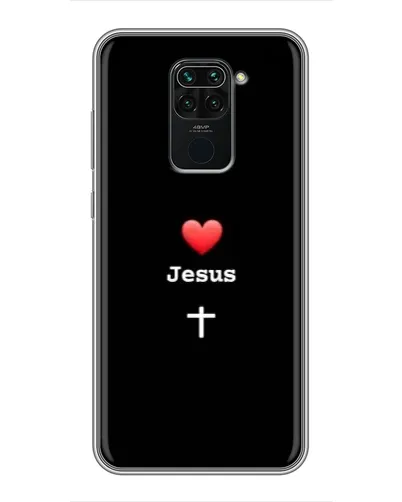 Чохол для Xiaomi Redmi Note 9 з картинкою «Серце - Jesus» Чохол для Xiaomi Redmi Note 9 з картинкою «Серце - Jesus»