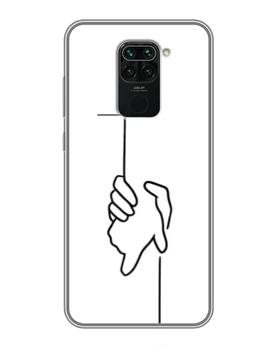 Чохол для Xiaomi Redmi Note 9 з картинкою «Рука тримає» Чохол для Xiaomi Redmi Note 9 з картинкою «Рука тримає»
