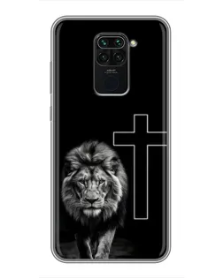 Чохол для Xiaomi Redmi Note 9 з картинкою «Лев та Хрест» Чохол для Xiaomi Redmi Note 9 з картинкою «Лев та Хрест»