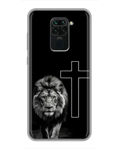 Чохол для Xiaomi Redmi Note 9 з картинкою «Лев та Хрест» Чохол для Xiaomi Redmi Note 9 з картинкою «Лев та Хрест»
