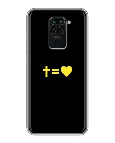 Чохол для Xiaomi Redmi Note 9 з картинкою «Серце та Хрест» Чохол для Xiaomi Redmi Note 9 з картинкою «Серце та Хрест»