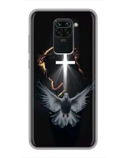 Чохол для Xiaomi Redmi Note 9 з картинкою «Голуб та Світло»