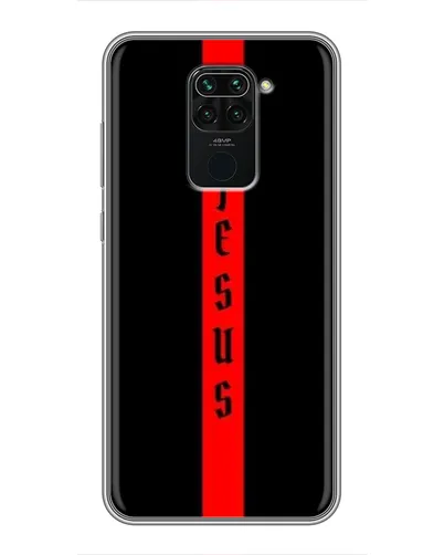 Чохол для Xiaomi Redmi Note 9 з картинкою «Червона лінія віри» Чохол для Xiaomi Redmi Note 9 з картинкою «Червона лінія віри»