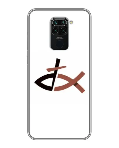 Чохол для Xiaomi Redmi Note 9 з картинкою «Риба та хрест» Чохол для Xiaomi Redmi Note 9 з картинкою «Риба та хрест»