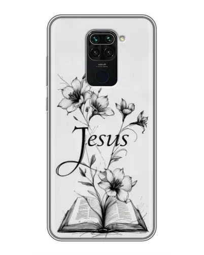 Чохол для Xiaomi Redmi Note 9 з картинкою «Квіти та Біблія» Чохол для Xiaomi Redmi Note 9 з картинкою «Квіти та Біблія»
