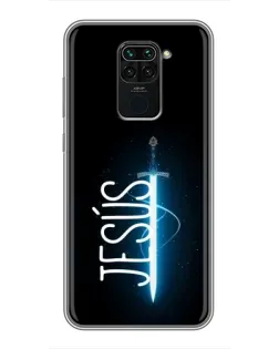 Чохол для Xiaomi Redmi Note 9 з картинкою «Меч Духа Jesus»