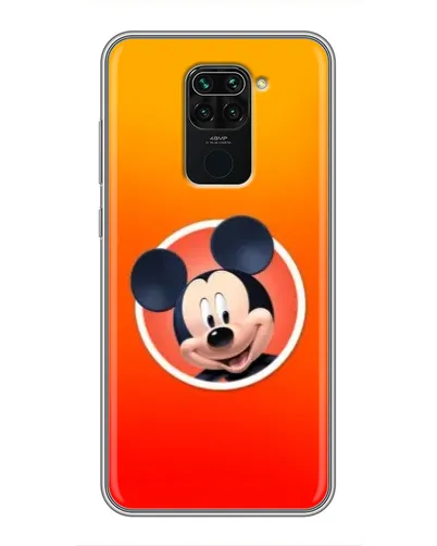 Чехол для Xiaomi Redmi Note 9 с картинкой «Mickey в круге»