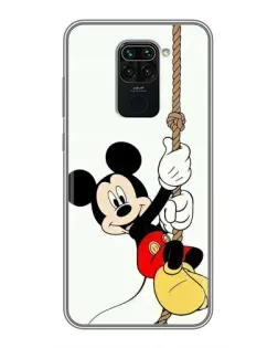 Чехол для Xiaomi Redmi Note 9 с картинкой «Mickey на канате» Чехол для Xiaomi Redmi Note 9 с картинкой «Mickey на канате»