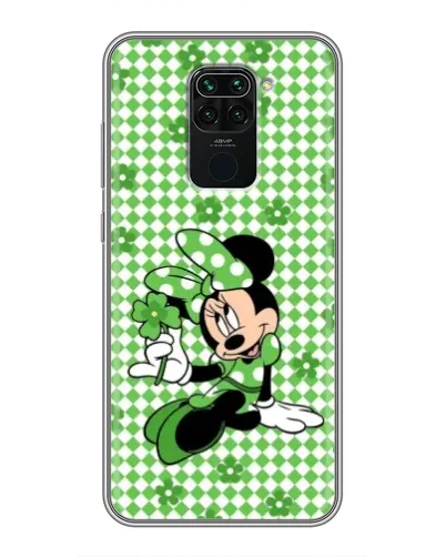 Чехол для Xiaomi Redmi Note 9 с картинкой «Mickey в клетку»