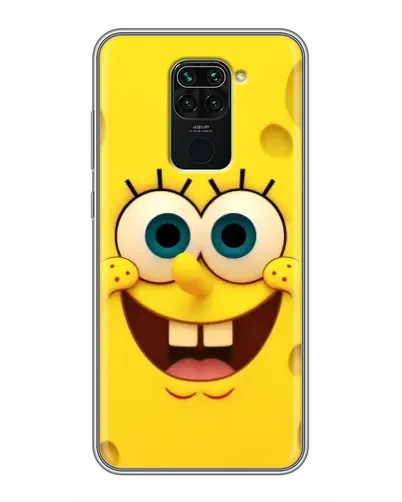 Чехол для Xiaomi Redmi Note 9 с картинкой «Губка Боб улыбка» Чехол для Xiaomi Redmi Note 9 с картинкой «Губка Боб улыбка»