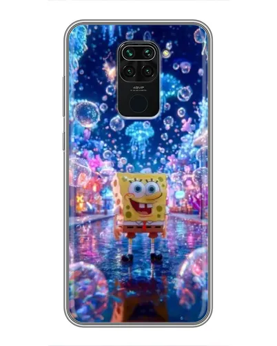 Чехол для Xiaomi Redmi Note 9 с картинкой «Неоновый океан» Чехол для Xiaomi Redmi Note 9 с картинкой «Неоновый океан»