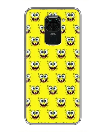 Чехол для Xiaomi Redmi Note 9 с картинкой «Паттерн Губка Боб» Чехол для Xiaomi Redmi Note 9 с картинкой «Паттерн Губка Боб»