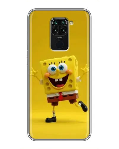 Чехол для Xiaomi Redmi Note 9 с картинкой «Позитивный Губка Боб» Чехол для Xiaomi Redmi Note 9 с картинкой «Позитивный Губка Боб»