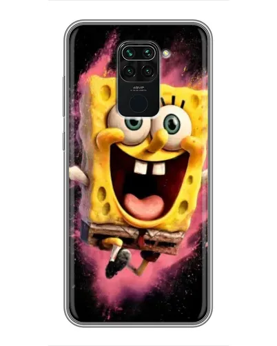 Чехол для Xiaomi Redmi Note 9 с картинкой «Взрывной Спанч Боб» Чехол для Xiaomi Redmi Note 9 с картинкой «Взрывной Спанч Боб»