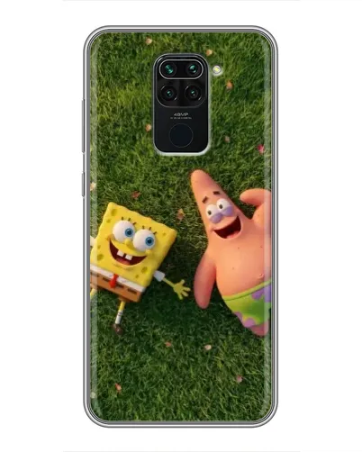 Чехол для Xiaomi Redmi Note 9 с картинкой «Друзья на лужайке» Чехол для Xiaomi Redmi Note 9 с картинкой «Друзья на лужайке»